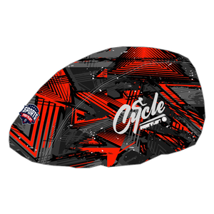 Bike -Helmabdeckung Reflektierende Ausschnitte wasserdichte winddichte Fahrradhelme Regenabdeckungen 