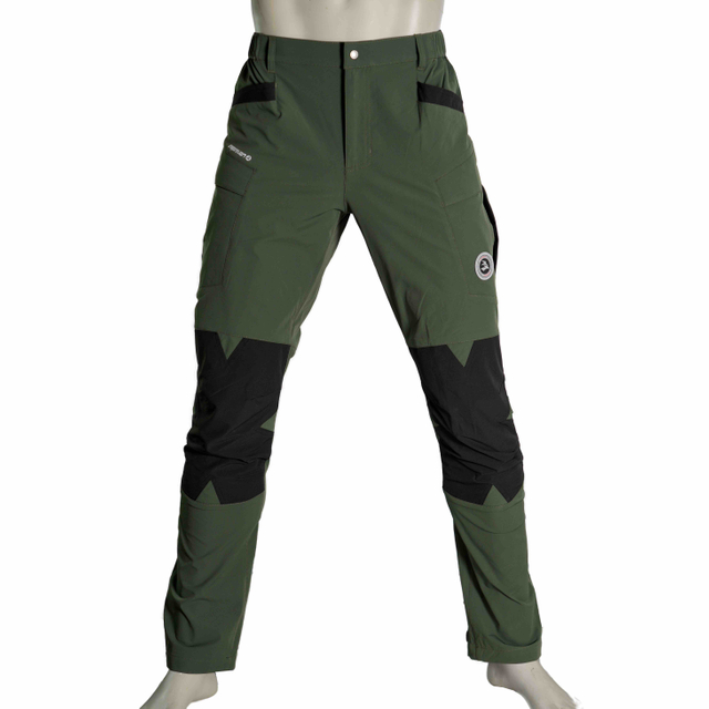 Herren stilvolle Tafeln Verstellbares Knie große Taschen Wanderhote Wanderhose