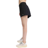 Frauen mit schnellen Sportarten von Frauen mit hoher Kreuzung Taille Taille-Trainingshorts 