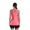 Frauen Slim Fit Racerback Tank Tops Mesh Rückenloser Muskeltank Running Tank Tops